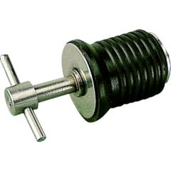 Seadog 5200861 Stainless Tee Handle Drain Plug, 1-1/4", leak-proof seal, corrosion resistance, T-handle design, nitrile rubber plug, marine accessories, stainless steel construction, vibration resistance, Sea-dog line, high-quality, versatile, visually ap