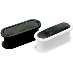 Sea-Dog 520520 Scupper Valve, Black, Marine Accessories, Injection Molded Nylon/Neoprene