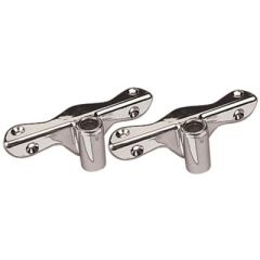 Sea-Dog 5804511 Oarlock Sockets, Angle Mount, Die Cast Chrome Plated Zinc, 1/2" x 1 1/2" Shanks, Saltwater Environments, Boating Adventures, Marine Conditions, Corrosion Resistance, Oarlock System, Boat Enthusiast