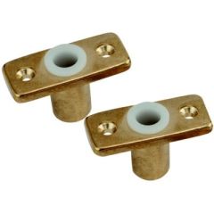 SeaDog 5806001 Brass Oarlock Sockets, Brass Oarlock Sockets