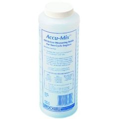 Accu-Mix Oil To Gas Measuring Bottle, 2-cycle engine, oil to gas ratio, see-thru bottle, 24-1 ratio, 33-1 ratio, 40-1 ratio, 50-1 ratio, 100-1 ratio, liters, gallons, Sea-dog line, quart size, precision, engine performance, DIY enthusiast, fuel mixture, r
