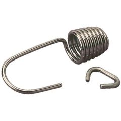 3/8" Stainless Shock Cord Clip, Shock Cord Hooks & Crimps, Sea-dog line, 304 stainless steel construction, tie-down solutions, outdoor enthusiast, DIY enthusiast, versatility, convenience, precision, durability, custom tie-down lengths, corrosion-resistan