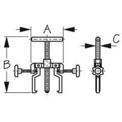 Stainless Impeller Puller, Pump Maintenance