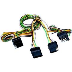 Sea-Dog 7538771 Trailer Connector Set, Male & Female, Injection Molded PVC, High-Quality Performance, Reliable Connection, Heavy-Duty Towing, Complete & Secure Connection, Flexible Lengths, Modern Design, Peace of Mind, Towing Adventures, Safety Investmen