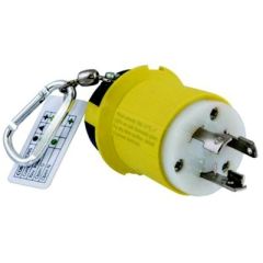 Hubbell HBLT26CM11, Twist-Lock Circuit Tester, LED Marine Tester