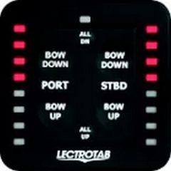 lectrotab slc11, one-touch leveling led control, trim tab, control system, microprocessor technology, led tab position indicators, automatic tab position return, marine conditions, waterproof, durability, LED tab position indicators, versatile, adaptable,