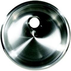 Scandvik Cylindrical Sink, Brushed Finish, Boat Sink, Stainless Steel, Marine Sink