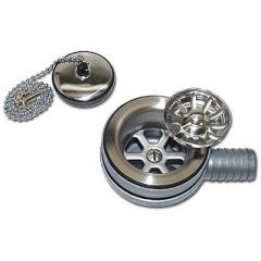 Scandvik 10308 Sink Drain, Basket Strainer