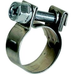 Scandvik Aba 304 Stainless Steel Mini Clamps, Size 17, durable clamps