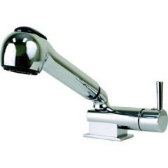 Scandvik 14410P Minimalistic Mixer, Chrome ABS Handle