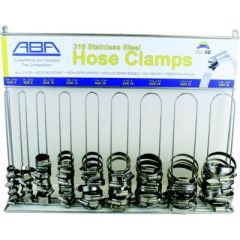 Scandvik 24401 ABA Hose Clamp, Counter Top Display Rack, Stainless Steel Hose Clamps, Marine Products, Professional Mechanic, DIY Enthusiast, Premium Materials, Compact Design, Organized Workspace, Efficiency, Convenience.