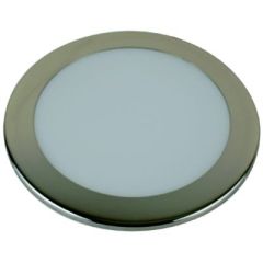 Scandvik 41559P LED Flush Mount Ceiling Light, 4-Color Capability, Durable Construction