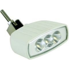 Scandvik 41445P Compact LED Spreader/Deck Light, White, marine lighting, energy efficiency