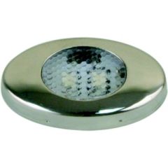 Scandvik LED Courtesy Light, stainless steel, boat cabin, home, outdoor patio, 304 Stainless Steel Trim, 5 lumens, blue color, eco-friendly, energy-efficient, durable, compact design