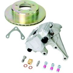 UFP Zinc+ Ventilated Rotor, Aluminum Caliper Kit, Corrosion Resistance, Brake System Upgrade, Dexter® Axle Compatibility, Long-Lasting Performance