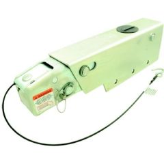 UFP Complete Disc Brake Actuator, A60S, self-latching coupler, corrosion-resistant aluminum, drum brakes, innovative design, easy installation, responsive performance, Dexter, Disc Brakes Model A-60, towing equipment.