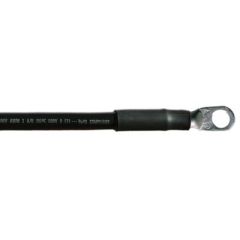 Cobra Wire A2004T0772IN Tinned Copper Battery Cable, 4 AWG, Black, UL Listed, CSA Approved, Multi-Purpose Solution, Heavy-Duty, Reliable Performance, Flexible Conductors, Long Reach