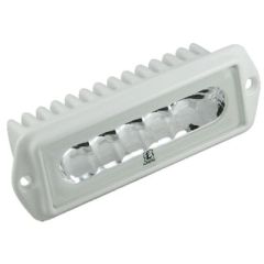 Lumitec Capri2 Flush Mount Dual Color LED Flood Light, White & Blue, boat lighting, marine lighting