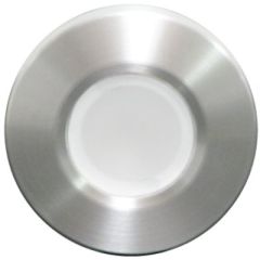 Lumitec Orbit Flush Mount Down Light, Brushed Bezel, White Light, marine lighting, cabin lighting
