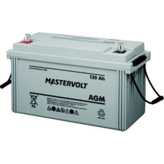 Mastervolt 469-62001300 12V AGM Battery, high current handling, durable plates