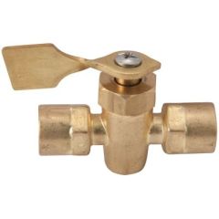 Universal Shut-Off Valve, Female - Female, plumbing project, Sierra, durable construction, 1/4" FNPT thread, irrigation systems, industrial settings, easy installation, reliable choice.