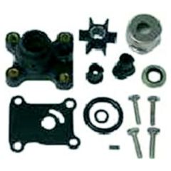 Water Pump Kit, Housing, Impeller, Wear Plate, Water Pump Cup, Grommets, Oil Seal, O-Rings, Stainless Steel Bolts, Marine Parts, Boat Owner, Engine Performance, Reliability, Sierra, OMC 394711, 386697, 391698