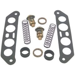 Johnson / Evinrude, Thermostat Kit, V-4 Crossflow, Sierra, outboard motor, engine performance, overheating prevention, durable construction, hassle-free installation, engine lifespan, optimal temperature, user-friendly design, mechanical experience, engin