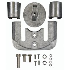 Mercruiser Bravo II & III Anode Kit, Magnesium, Sierra, OEM Number 888760Q01, galvanic corrosion, saltwater, freshwater, corrosion prevention, easy installation, marine accessories