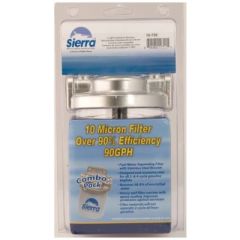 Fuel / Water Separator Kit, Sierra 10 Micron Filter