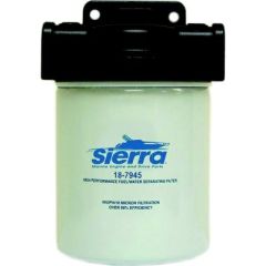Fuel / Water Separator Kit, Sierra 10 micron filters, gasoline, engine, contaminants, particles, protection, flow rate, motors, installation, bracket, filter, brass pipe plugs, performance, longevity, upgrade, peace of mind, ride.