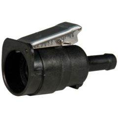 Sierra 80418 Connector, Suzuki #65750-87J10, fuel connector, DT4-DT140 models, 18-8087, 18-80409 connectors, hose-type female connector, Suzuki hoses, 1/4" diameter, leak-free connection, high-quality materials, upgrade, performance, reliability, fuel sys