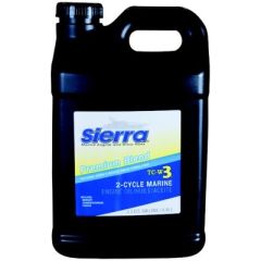 Sierra 1895004 Blue Premium TC-W3 2 Cycle Engine Oil, 2.5 Gal, lubricant, high-performance