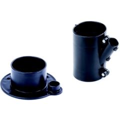 Sierra 9764 Rigging Hose Flange, Union With Fuel Ports, boat enthusiast, UV stabilized plastic, engine cables, fuel lines, primer bulb, ABYC - NMMA Specs, split design, pre-rigged boats, Sierra, boating industry, seasoned sailor, novice boater, exceptiona