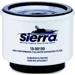 Sierra 99199 Replacement Racor Spin-On Fuel Water Separator Filter, 30 Micron, Engine Protection, Superior Filtration, Easy Installation, Compatibility, Reliable, Durable, Upgrade, Marine Engines, Fuel Filtration.