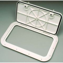 Molded 10X30 Inspection Hatch, Bomar Marine Equipment