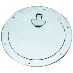 Deck Plate 8" Locking Stark White, Marine Deck Plate