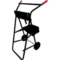 Titan 10826942 Outboard Motor Stand, 30HP, powder coated steel frame, High-Density HDU/PU mounting board, Polyurethane wheels, heavy-duty steel shaft, 175 lbs capacity, 4 stroke outboard motors, heavy-duty cloth tool bag, buckle strap, rubber handles, erg