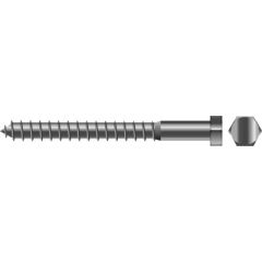 Seachoice 59736 Stainless Steel Lag Screw, fastening solution