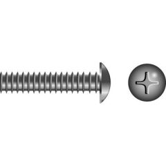 Phillips Machine Screw, Truss Head