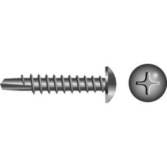 Phillips Self Drilling Screw, Pan Head