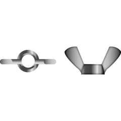 Wing Nuts, Stainless Steel Wing Nuts
