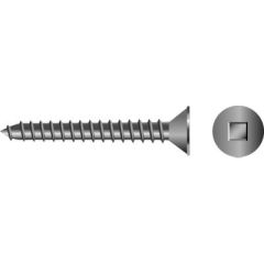 Square Tapping Screw, Flat Head, 8 x 1, Seachoice, Stainless Steel, Woodworking, Metalworking, Corrosion Resistance, Professional, DIY, 18-8 Stainless Steel, Flush Finish, Easy Installation, Cost-effective, High-quality, Durable, Reliable, Secure, Profess