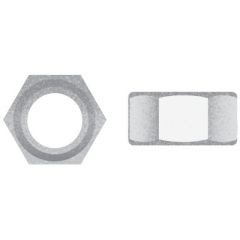 Seachoice 01531 Hex Nut, 3/8-16, heavy-duty steel, hot-dipped galvanized finish, automotive repairs, construction projects, pack of 100, hexagonal shape, easy installation, professionals, DIY enthusiasts.