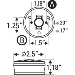 Seachoice LED Waketower All-Round Navigation Light, boating safety, reliable navigation