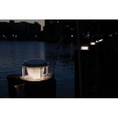 Seachoice 03709 Solar Post Cap, Super-Bright LED Lamp