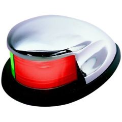 Seachoice Zamak Bi-Color Bow Light, sailboats, powerboats, navigation signals, marine conditions, durability, installation, visibility, Seachoice, marine accessories, lighting system, boating adventures