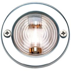 Seachoice 3" Transom Light, Stainless Steel Flange