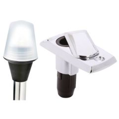 Seachoice 05571 All-Round White Stow-A-Way Light, Boating Essentials