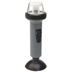 Seachoice Portable Battery Operated Navigation Light, durable suction cup, versatile bulb options, hassle-free operation, reliable lighting option, long-lasting illumination, energy-efficient brilliance, marine industry, watercraft surface preservation, n