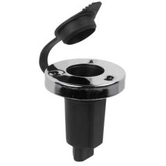 Seachoice Spare 3-Pin Light Base Assembly, boating lighting, waterproof light base, snap-on cover, easy installation, Seachoice® 02051, Attwood® 5095107, Perko® 1211DP2, Perko® 1212DP, Perko® 1421DP, high-quality materials, chrome-plated cover, durable pl